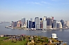 Manhattan mit Governors Island